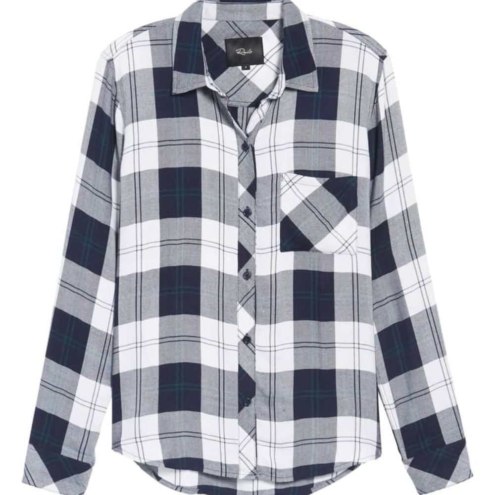 Rails Hunter Plaid Button Shirt - image 2